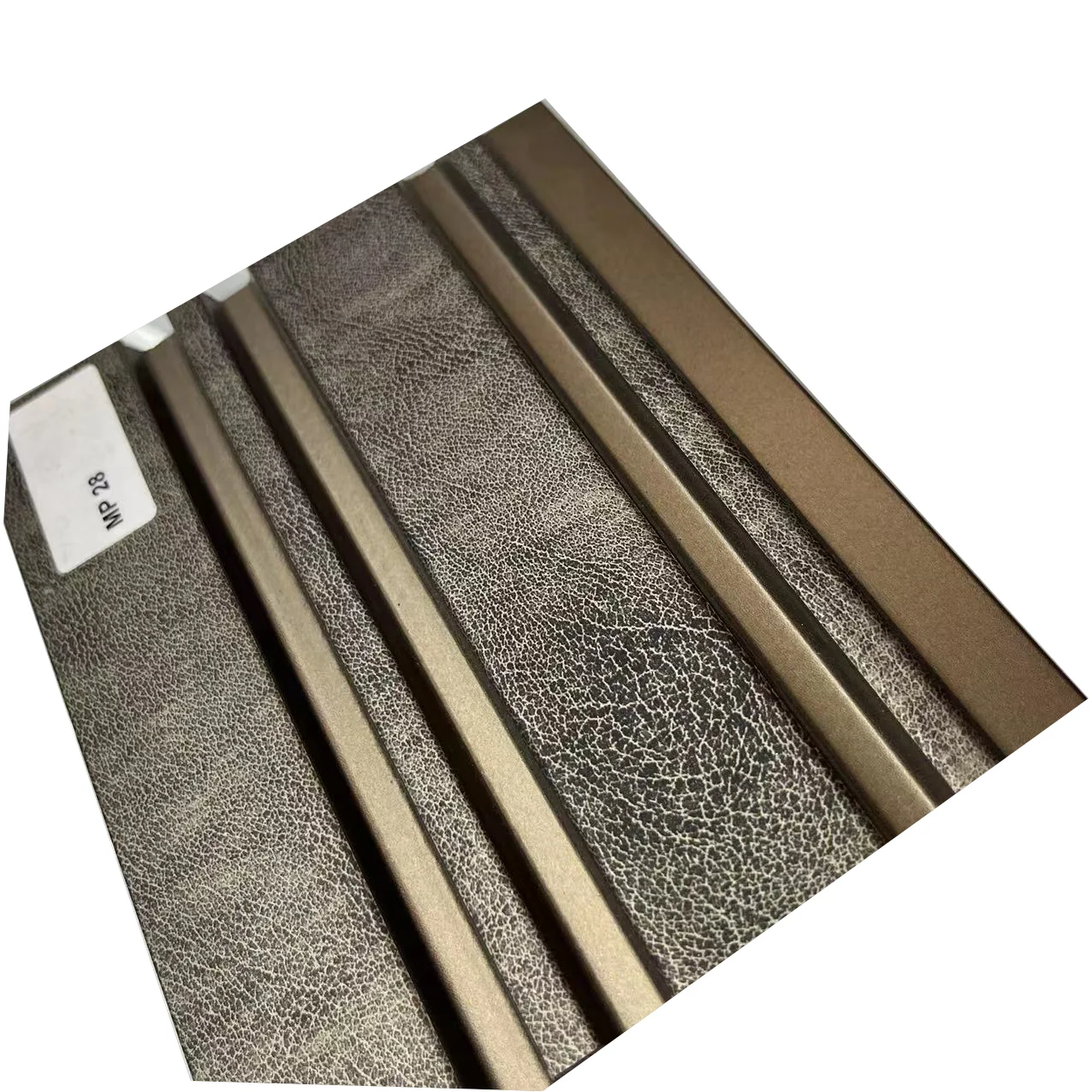 Fabric Pattern Interior Decorative PS Modern Wood Wall Panels