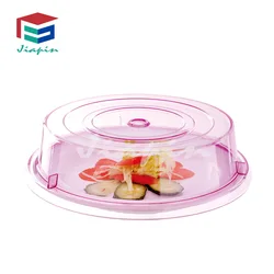 Reusable plastic round plate cover food cover with good quality