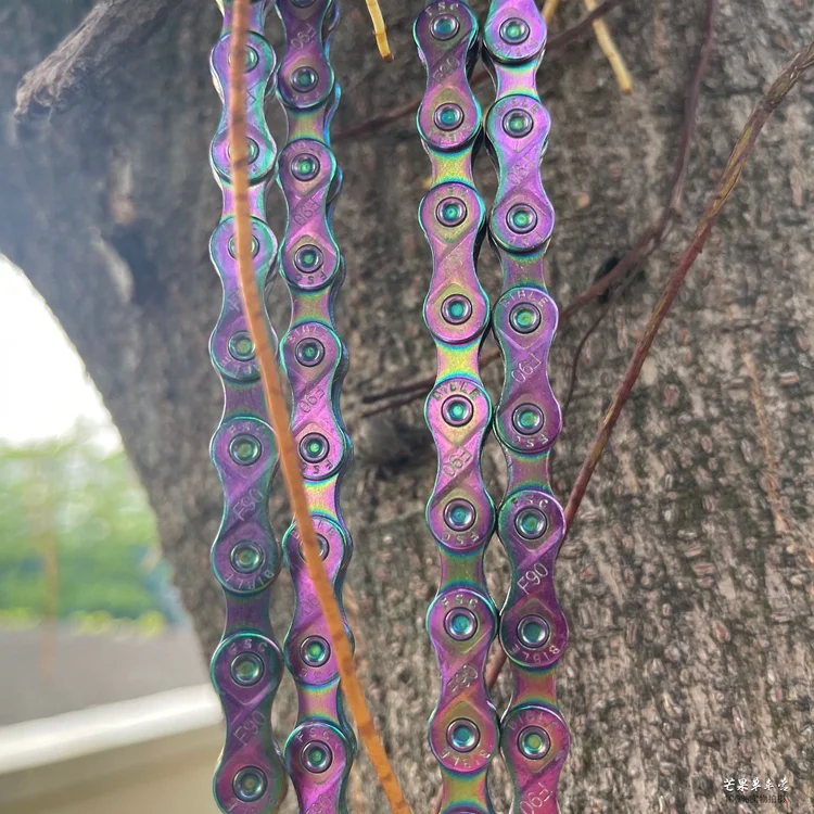 2021 High-quality authentic HASSNS 3X10 10V 10speed Rainbow MTB Mountain road Bike Chain guide for shimano groupset