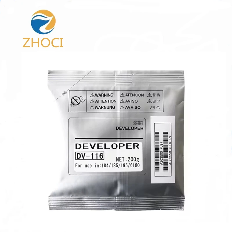 DV116 Developer For Konica Minolta Bizhub 184 164 185 7718 7818 195 235 246 7719 206 6180