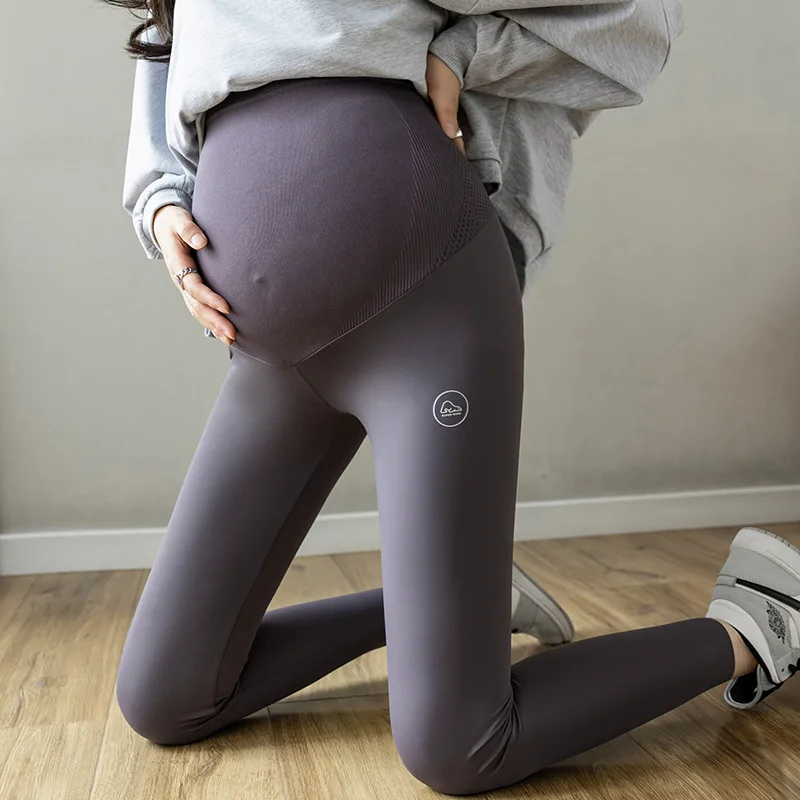 Wholesale Print Traceless Adjusted Waist Maternity Pants Maternity Trousers Leggings maternity clothes pregnant women pants