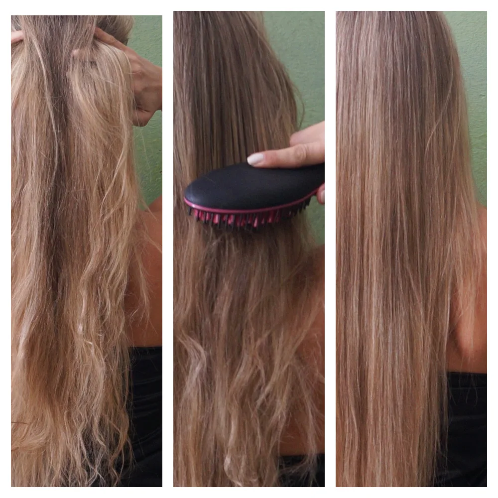 
Electrical Comb Straightener With Anti-Scald Faster Heating Feature,Auto-Off Function Beard Comb 