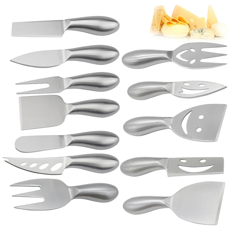 Cheese utensil accessories Stainless steel cheese tools incl. fork turner cheese knife