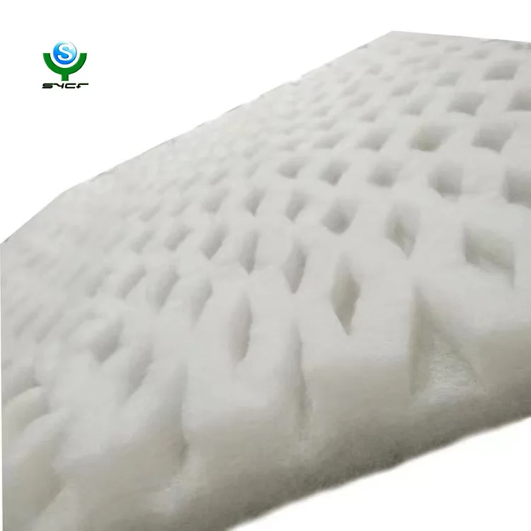 Factory customized  Paint pockets filter mist filter cotton for spray booth cotton paint mist filter