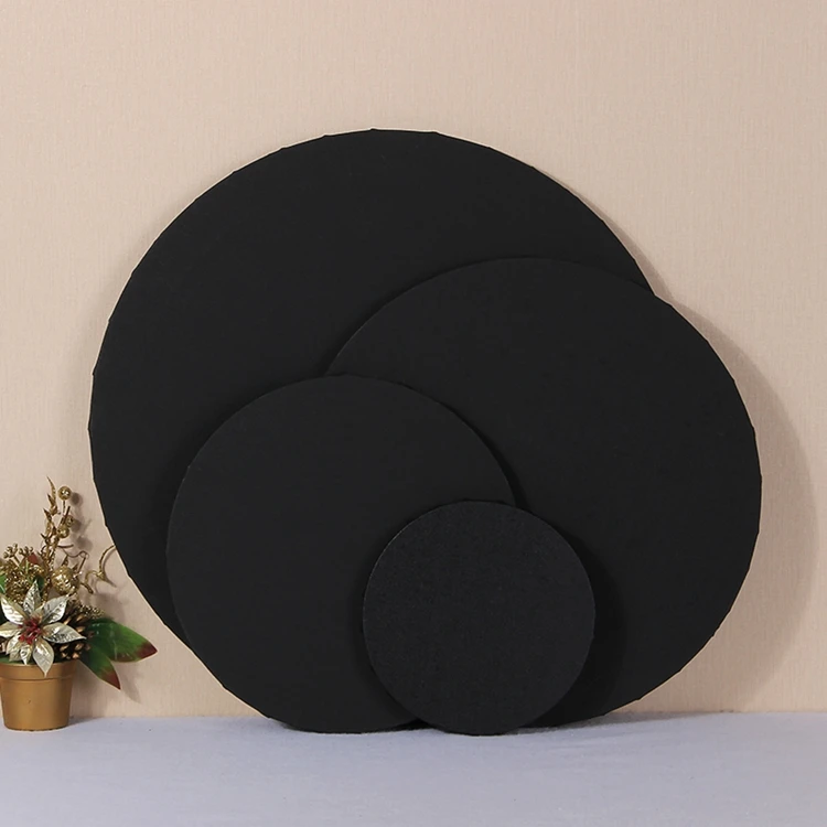 
Customized circular stretched artist canvas painting canvas inkjet printing 