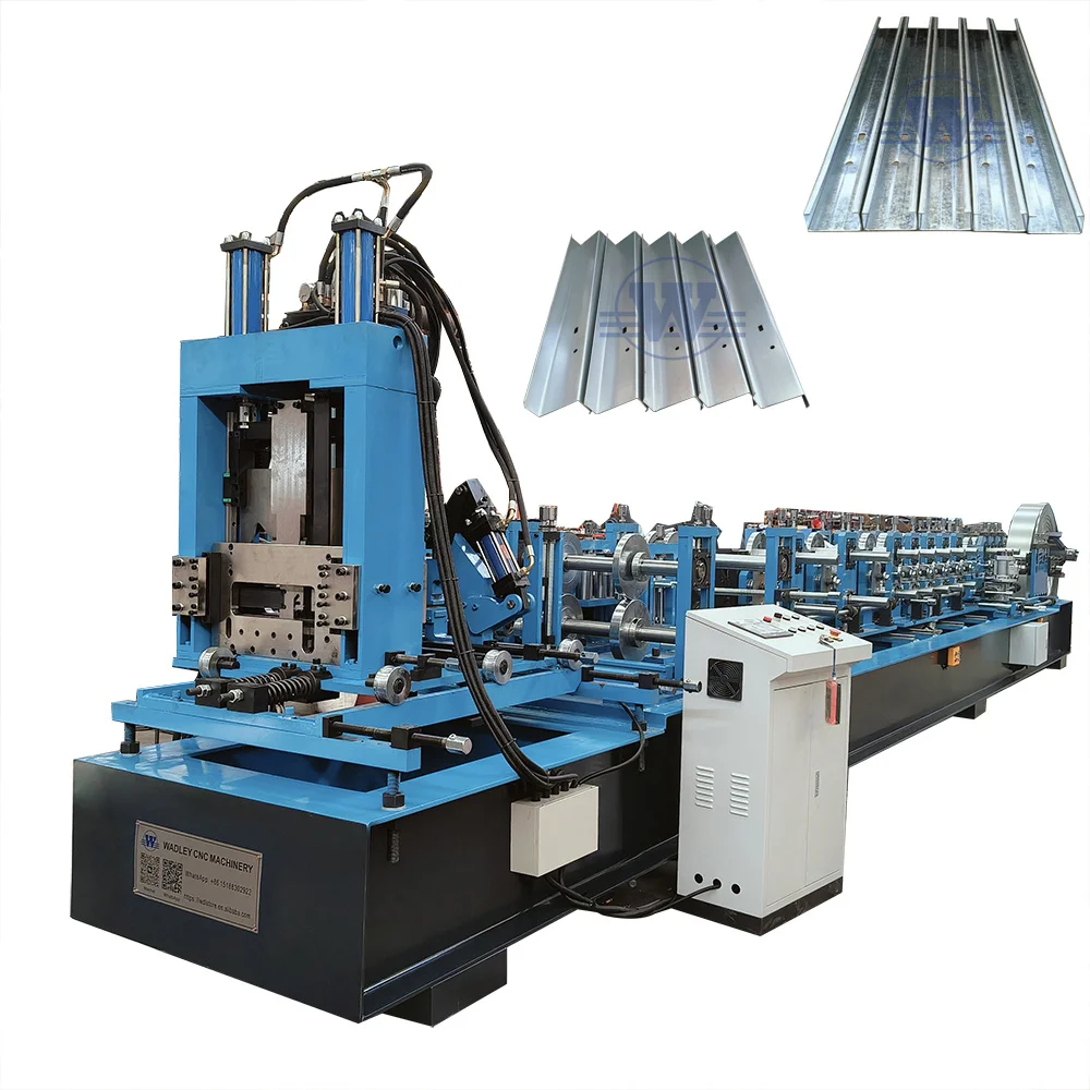 Galvanized Cee Purlins Zee Purline Adjustable Structure Steel Cz Purlin Automatic C/z Interchangeable Roll Forming Machine