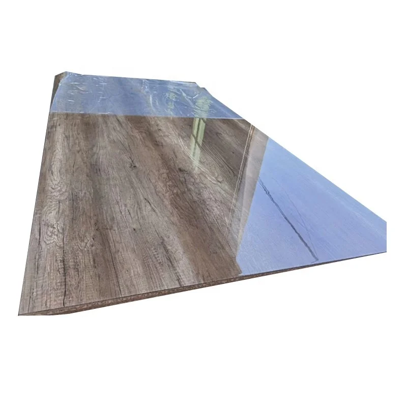 cheaper price and high quality wood mdf board melamine 12mm 18mm UV high gloss panel mdf