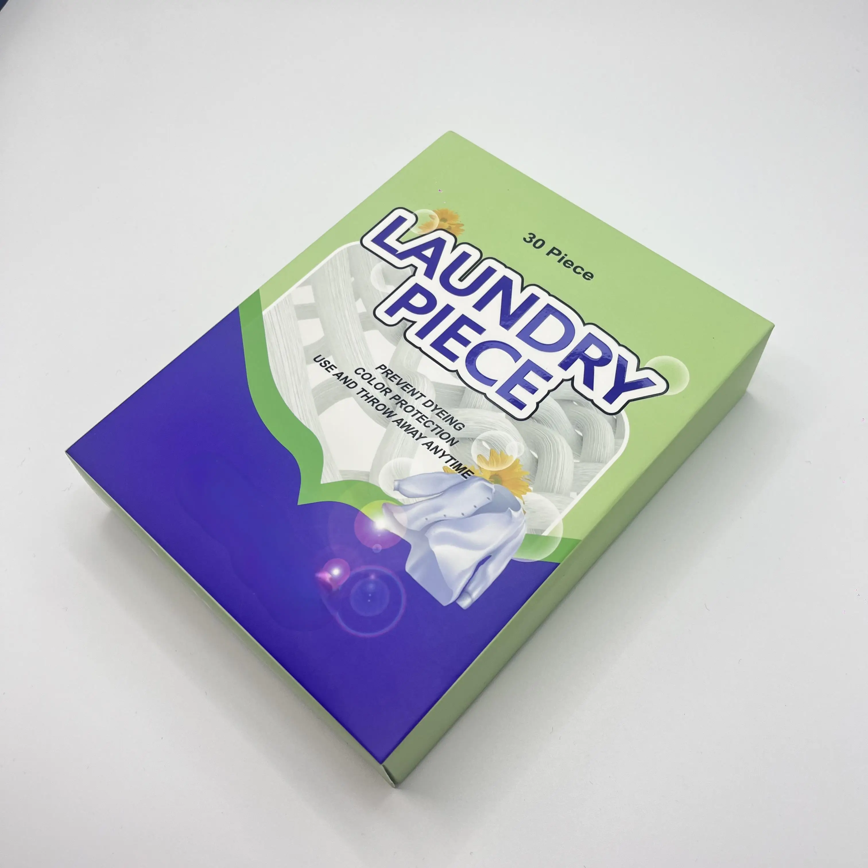 Laundry Tablets Laundrys Detergent Sheets Easy Dissolve Strong Deep Cleaning Detergent Underwear Clothes Laundry Bubble Pape