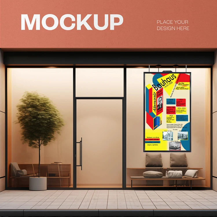 43 inch Indoor Shop Window Facing LCD Monitor Commercial Elevator Advertising Display Screen Smart TV Windows Digital Signage