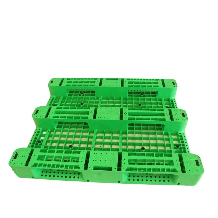 Китайский поставщик зеленый hdpe перерабатываемый склад логистический транспорт евро Пластиковый поддон