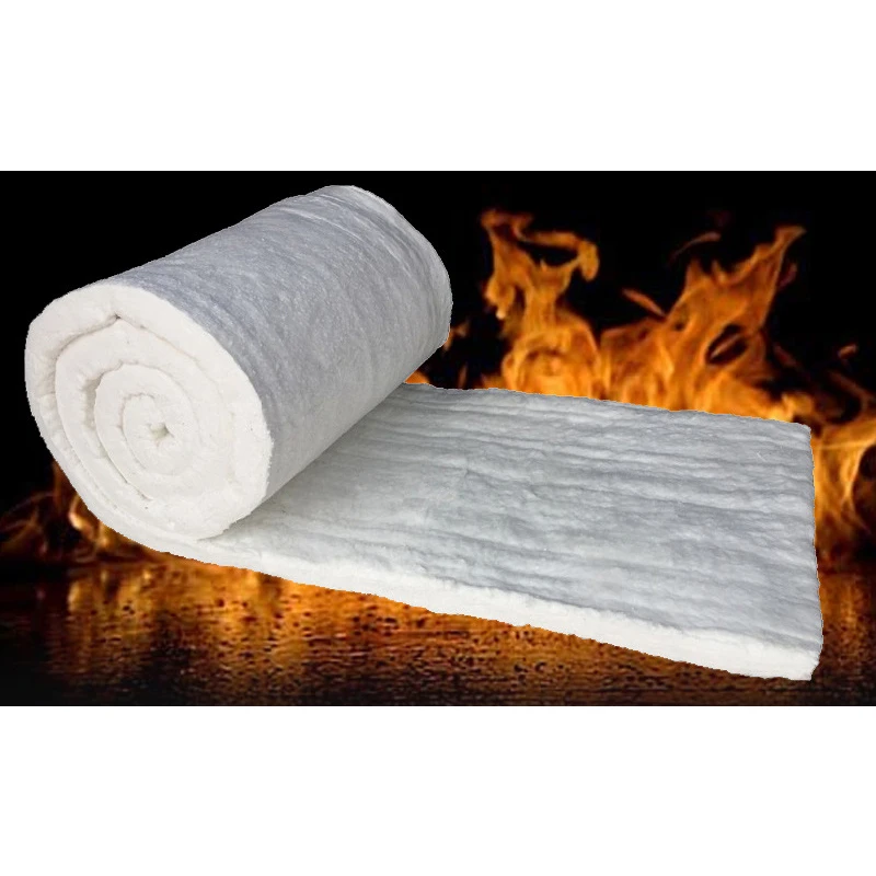 Fiber aluminum silicate roll felt fireproof alkaline earth silicate fiber blanket