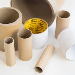 China Factory bath paper tube  Recyclable Tube Packaging Kraft Paper Packaging Toilet Paper Tube