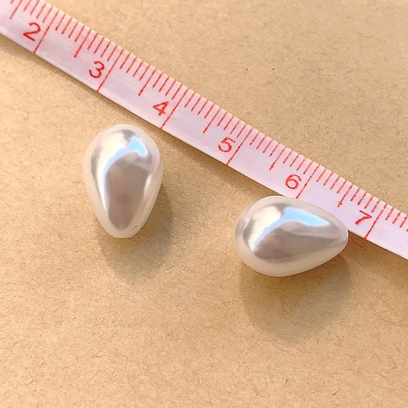 JC Wholesale imitation plastic pearl beads tear shape acrylic beads pearl for jewelry making