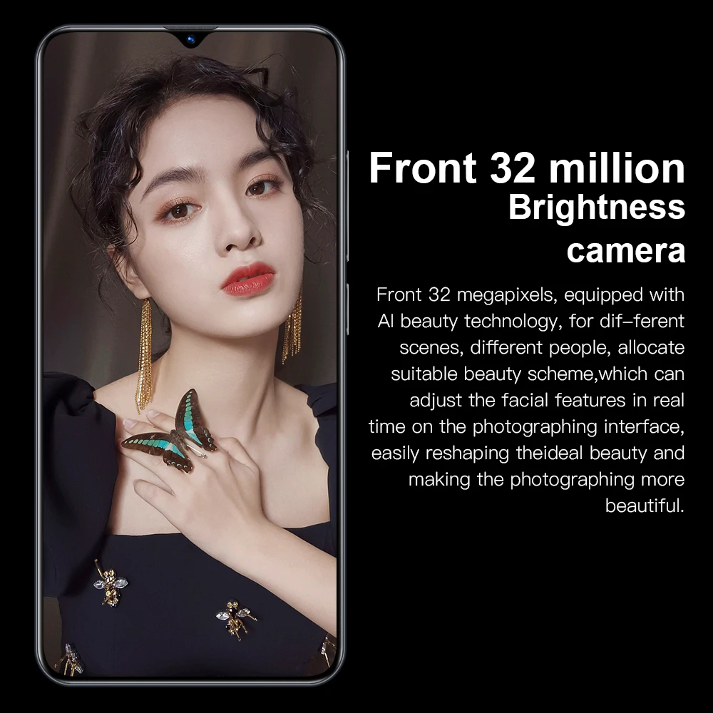 HOT SELLING S22+ ULTRA 8GB+256GB 16MP+32MP 6800mAh Smartphones Phones Cheap Unlocked Android 10 Cell Phone Smart Dual Sim Phones