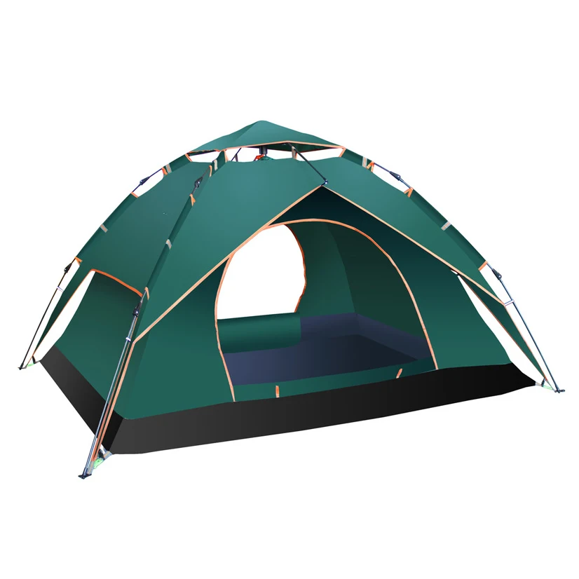 Quick-opening Pop Up Tent automatic outdoor camping tent 3-4 person Waterproof Tents with carry bag