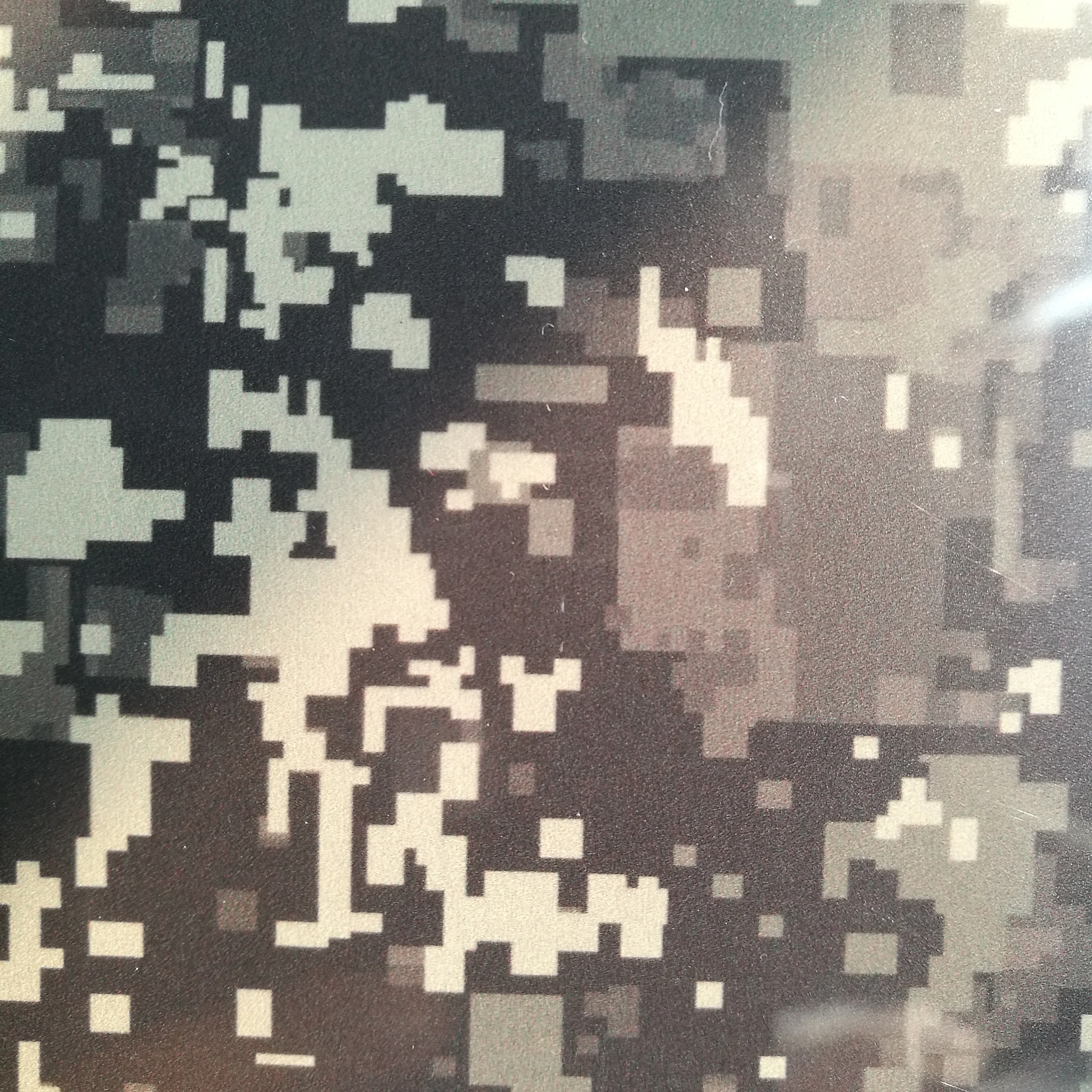 INK378 skull camo pva water transfer printing film, cubic hydrographics