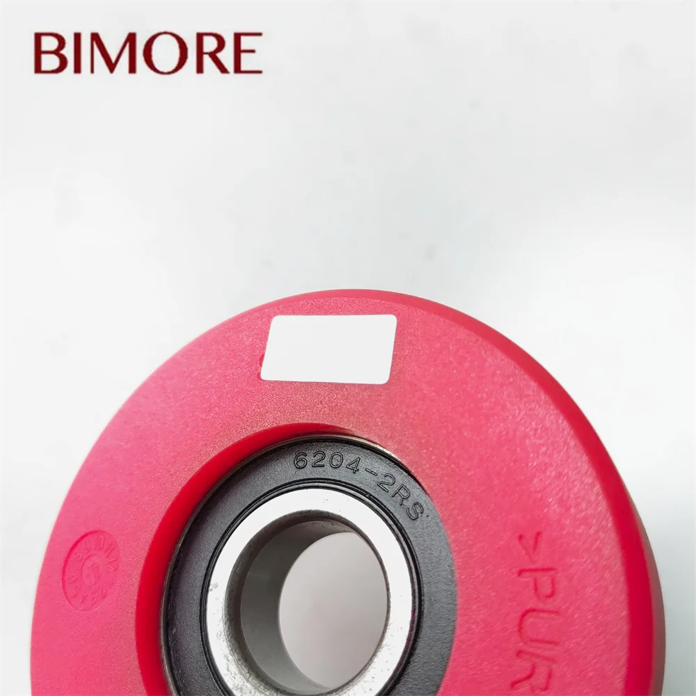 80*25*6204 Escalator Step Roller OD=80mm W=25mm Bearing 6204-2RS Lift Spare Parts
