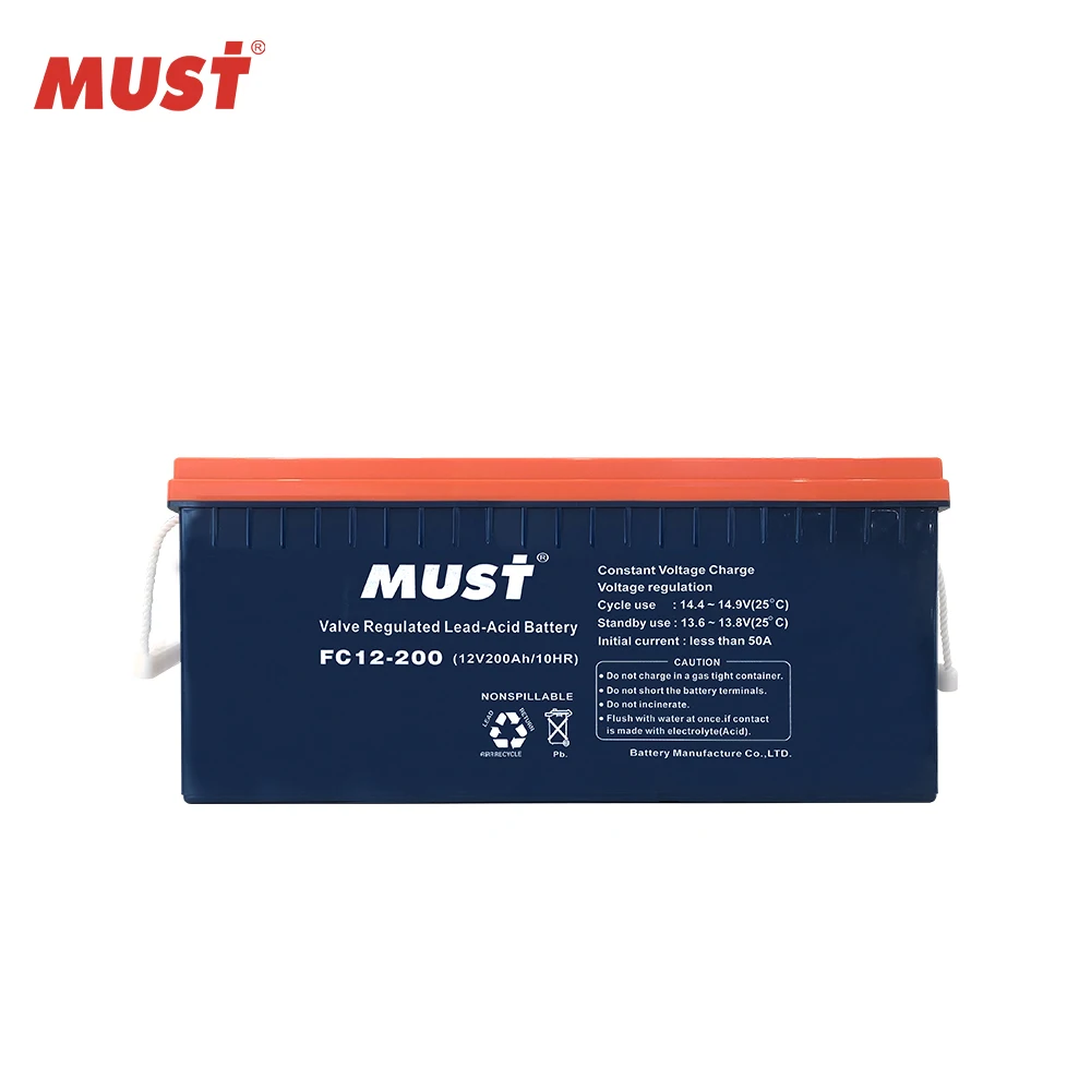 AGM GEL DEEP CYCLE SEALED Lead Acid 6V 12V 200Ah solar battery inverter batteries