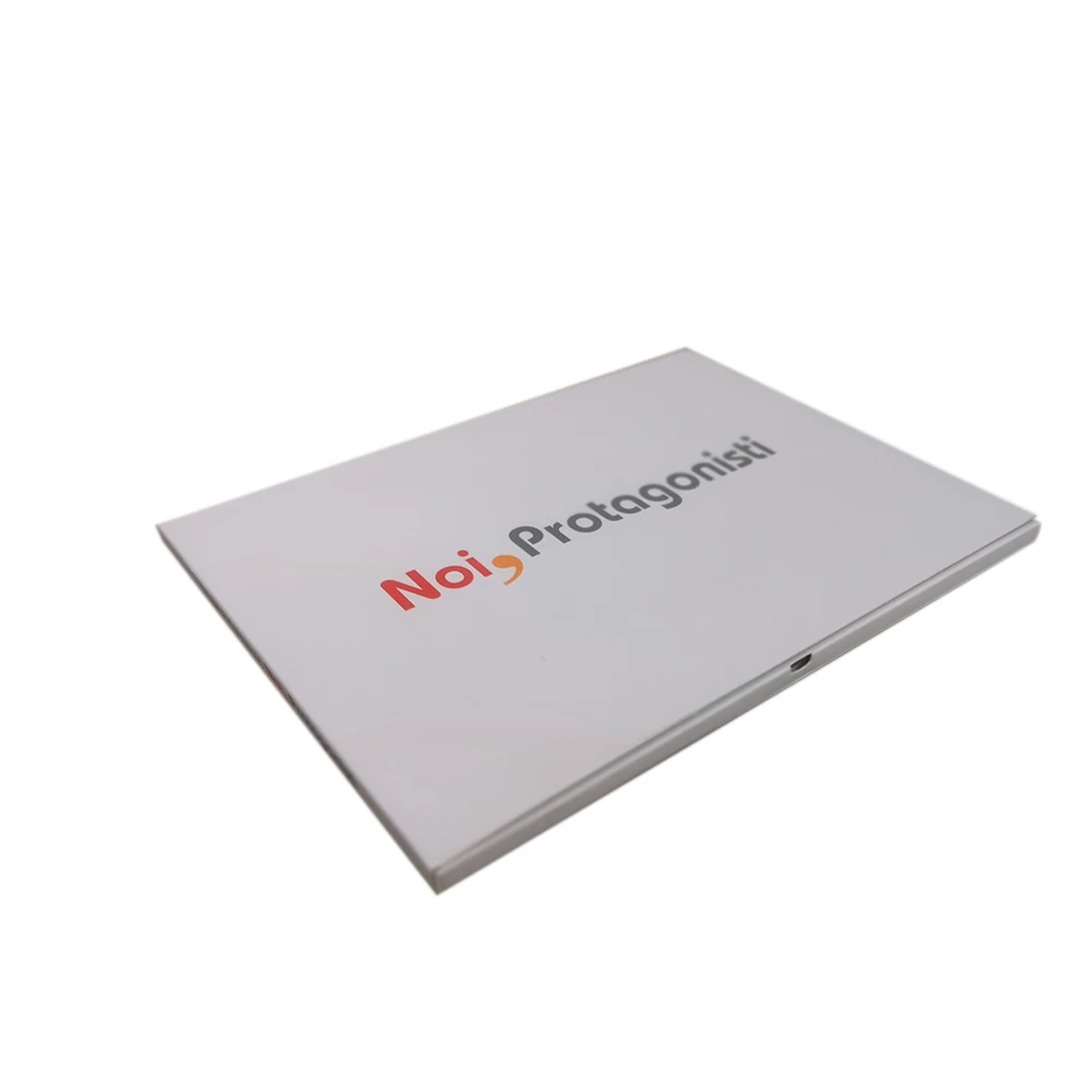 Фабричная поставка 7 дюймов 2 Гб памяти A4 Размер модуль цифровой буклет видео Lcd видео брошюра карта