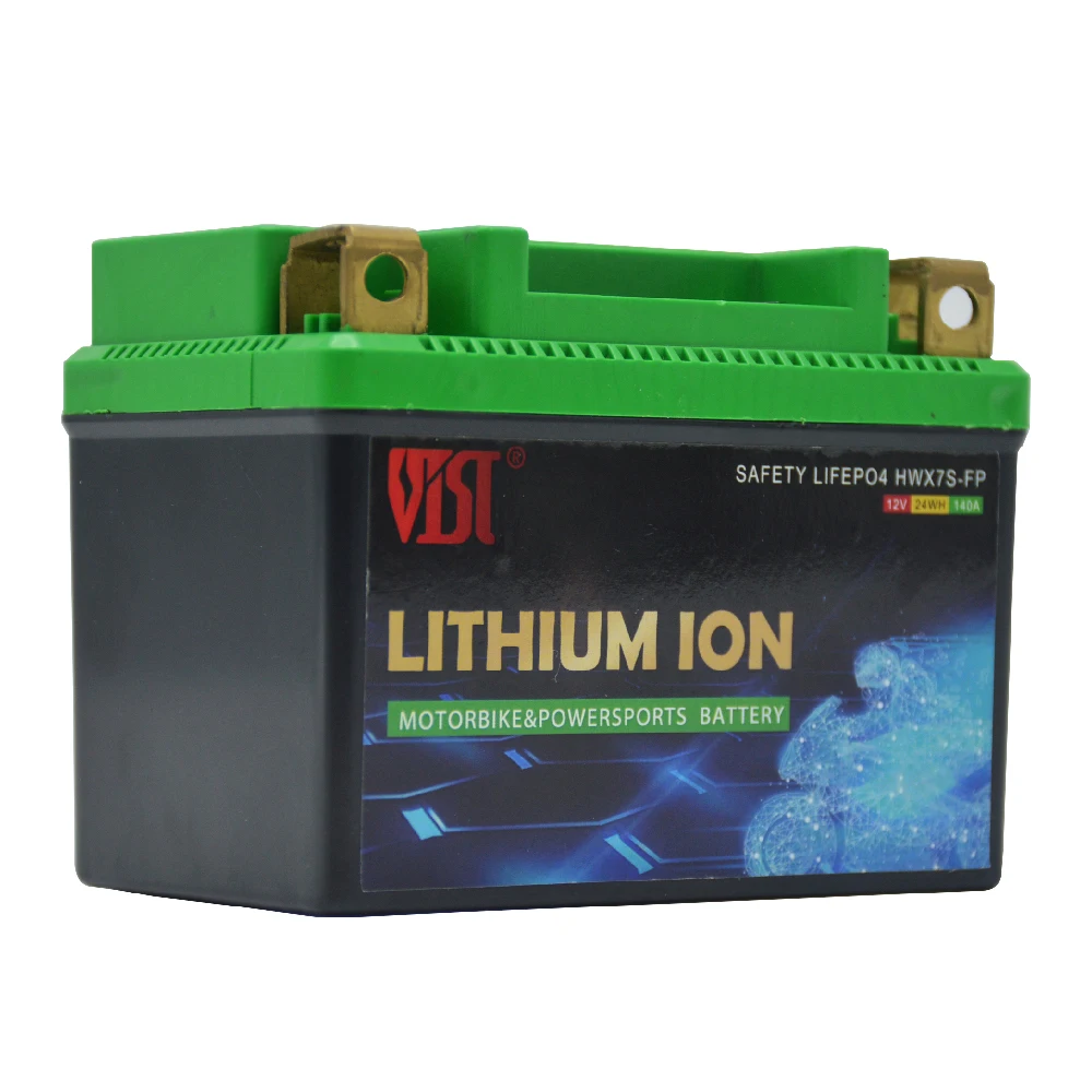 12v superb huge capacity LiFePO4 Motorcycle Motorbike Starter Battery Lithium Battery Longer lifespan