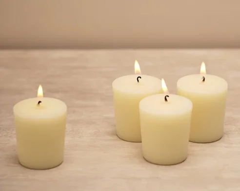 2024 Candle Manufacturer Top Sale Scented Unique Design Aroma Votive Candle