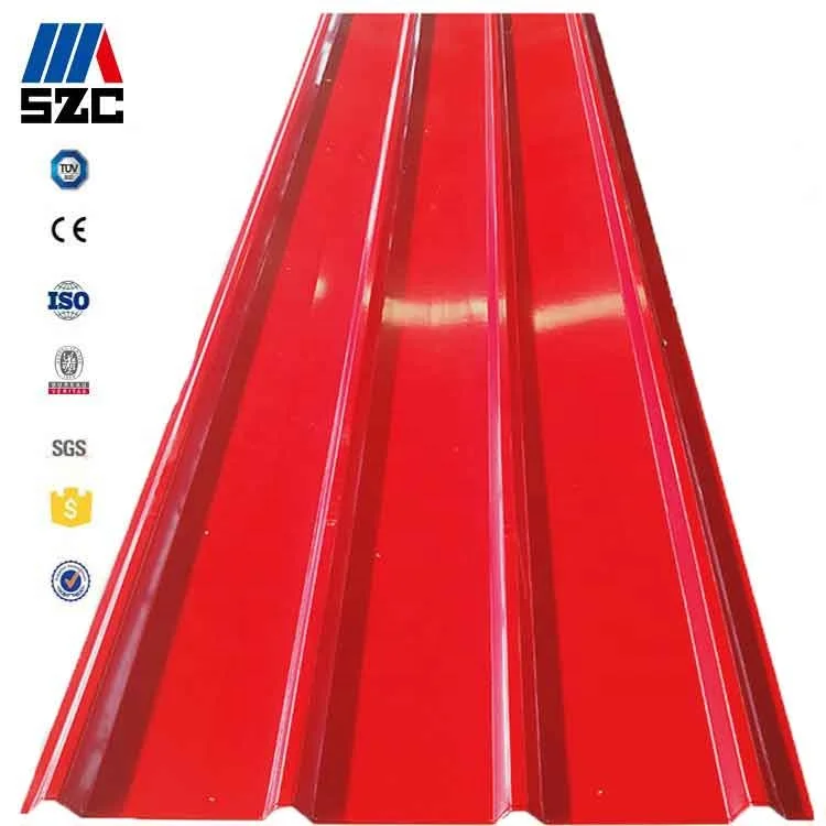 Ppgi цинковый Металл aluzinc предварительно окрашенный гофрированный цвет с покрытием ppgl galvalume кровельный листовой материал