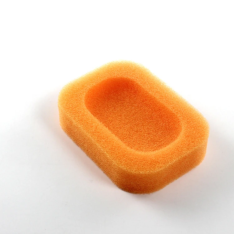 Simple White Sponge Filter Soap Box Cleaning Sponge