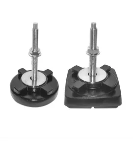 YHD WAM08 Level Adjustment Foot Heavy-duty round base Leveling Mount For Machinery Equipment