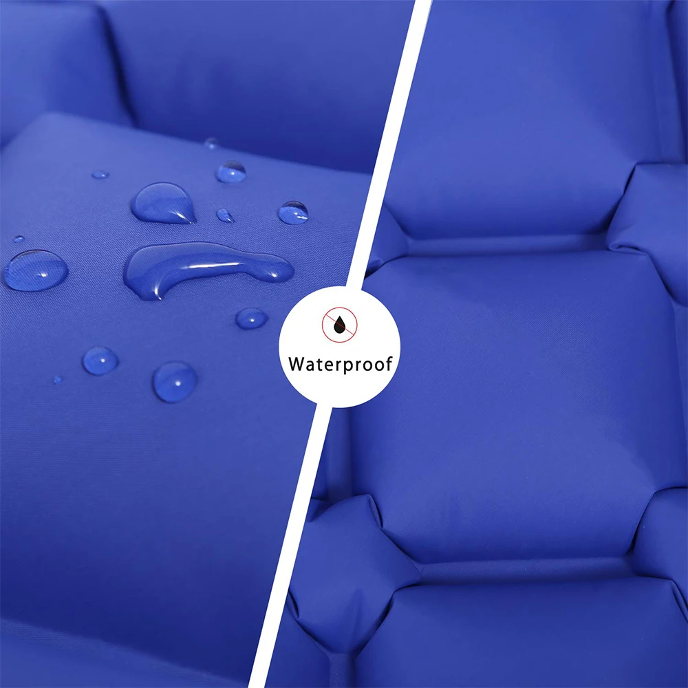 Best Inflatable Lightweight Sleeping Pad Camping Mattress Self Inflating Hiking Mat for Car Tent Hammock