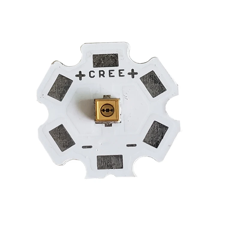 High efficiency aluminum PCB 295NM 350mA 5.5V 2W 65mW/LED 3535 SMD deep UV  UVB  LED modules  for dermatological treatment