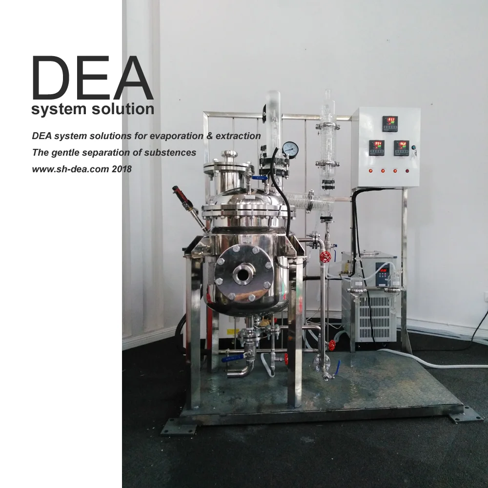 DEA-EX-50 ultrasonic machine with ultrasonic cavitation for industrial oil emulsification industrial herbal extraction equipment