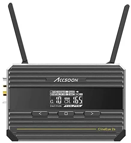 Accsoon CineEye 2S Wireless Video Transmission System SDI+HDMI Video Transmitter Receive via Android / IOS Tablet  Mobile phone