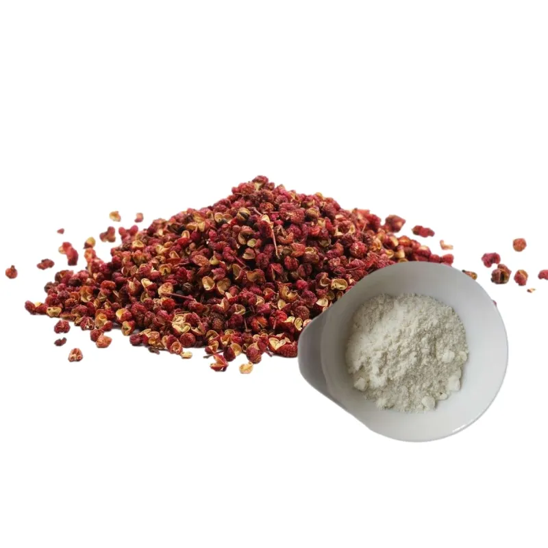 Chinese Factory Supply Red Pepper Zanthoxylum Bungeanum Prickly Ash Extract powder