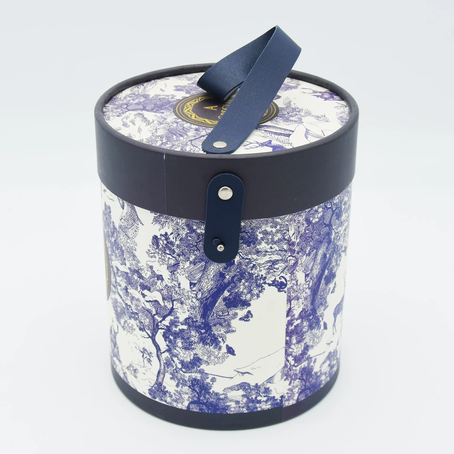 Cheap Factory Price cylinder box cylinder box packaging new style round perfume cylinder gift box