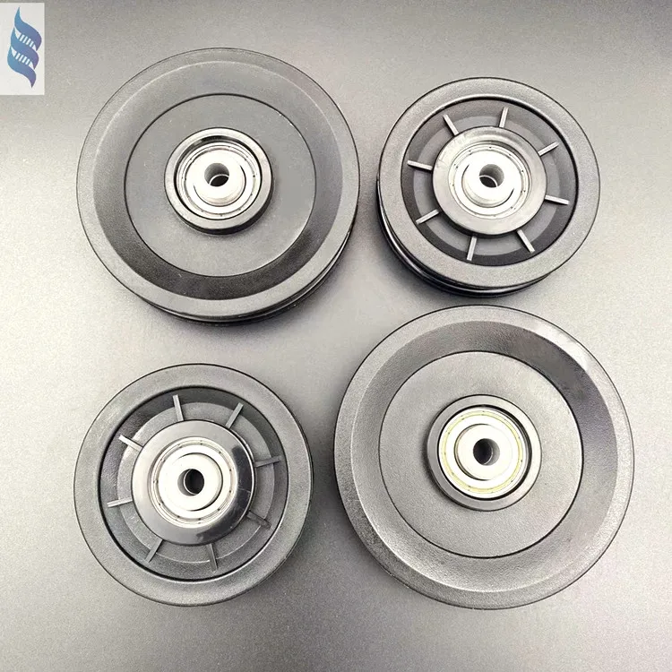 Bearing Gym Pulley Wheel Replace for Gym Equipment Part Cable Machine GYM Fitness Equipment Pulley Cable Plate Parts Accessories