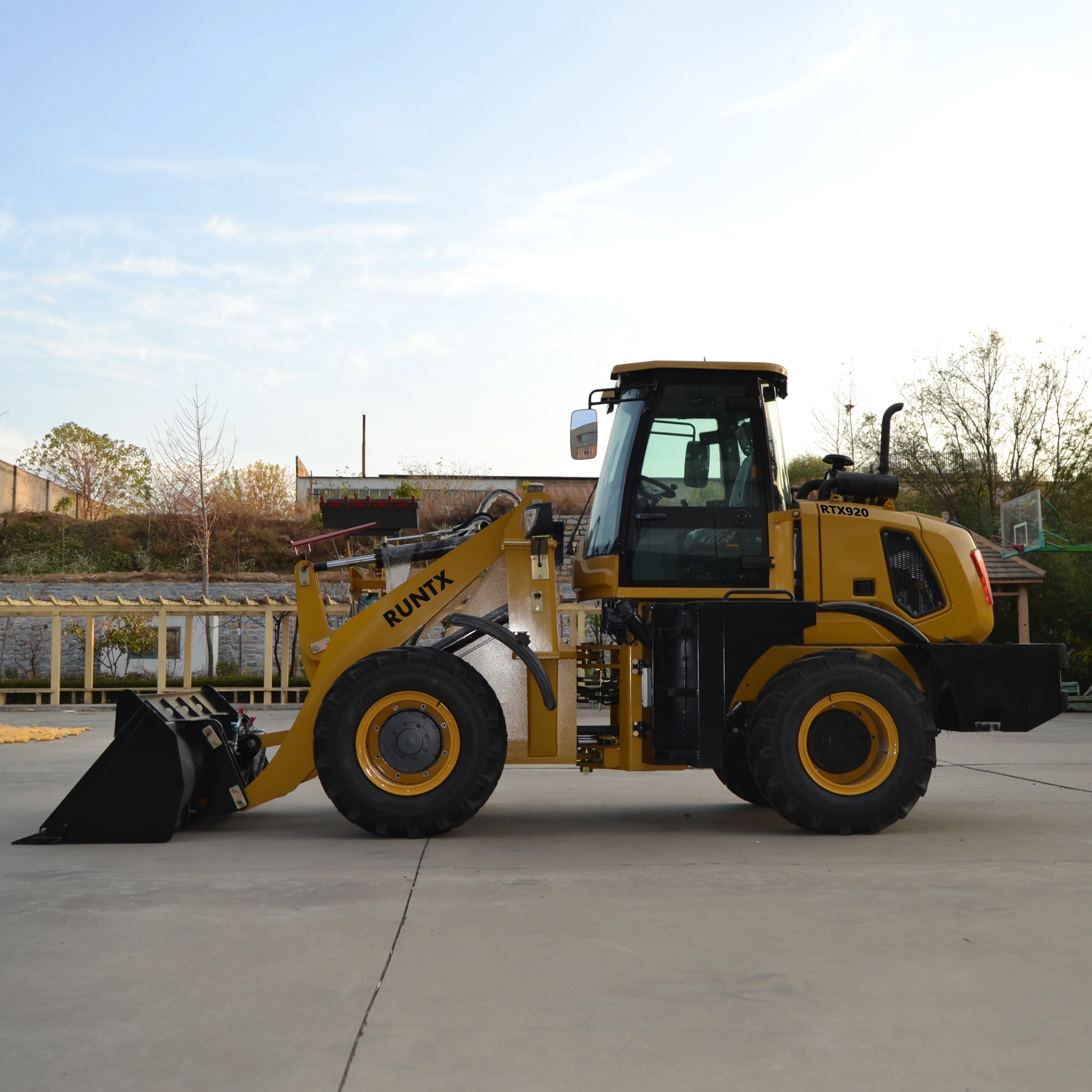 RUNTX Factory Price 1 ton 1.2 ton 2 ton 2.5 ton 3 ton diesel wheel loader