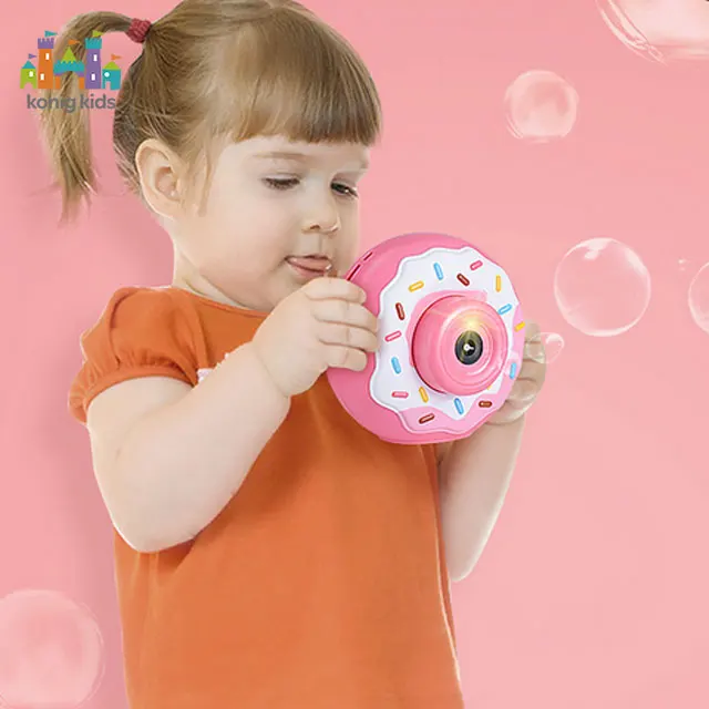 Konig Kids Burbujas Summer Outdoor Toys 2021 Bubble Camera Machine Marker Bubbles Kids Baby Toy