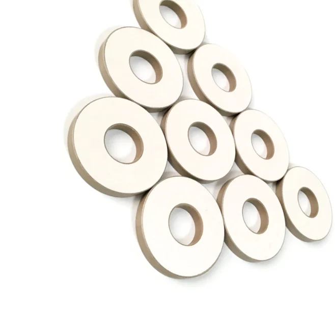 Ultrasonic Piezoelectric Ceramic Piezo Disc Piezoelectric Ring