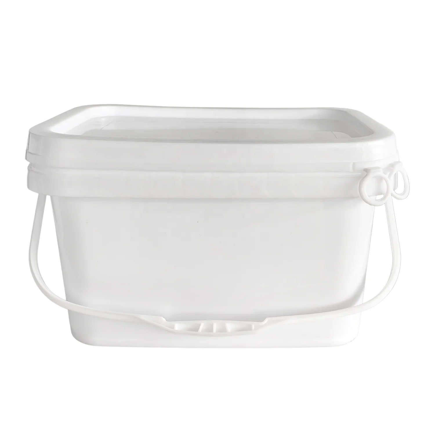 hot sale 5 quart bucket plastic 5 litre square white plastic popcorn bucket