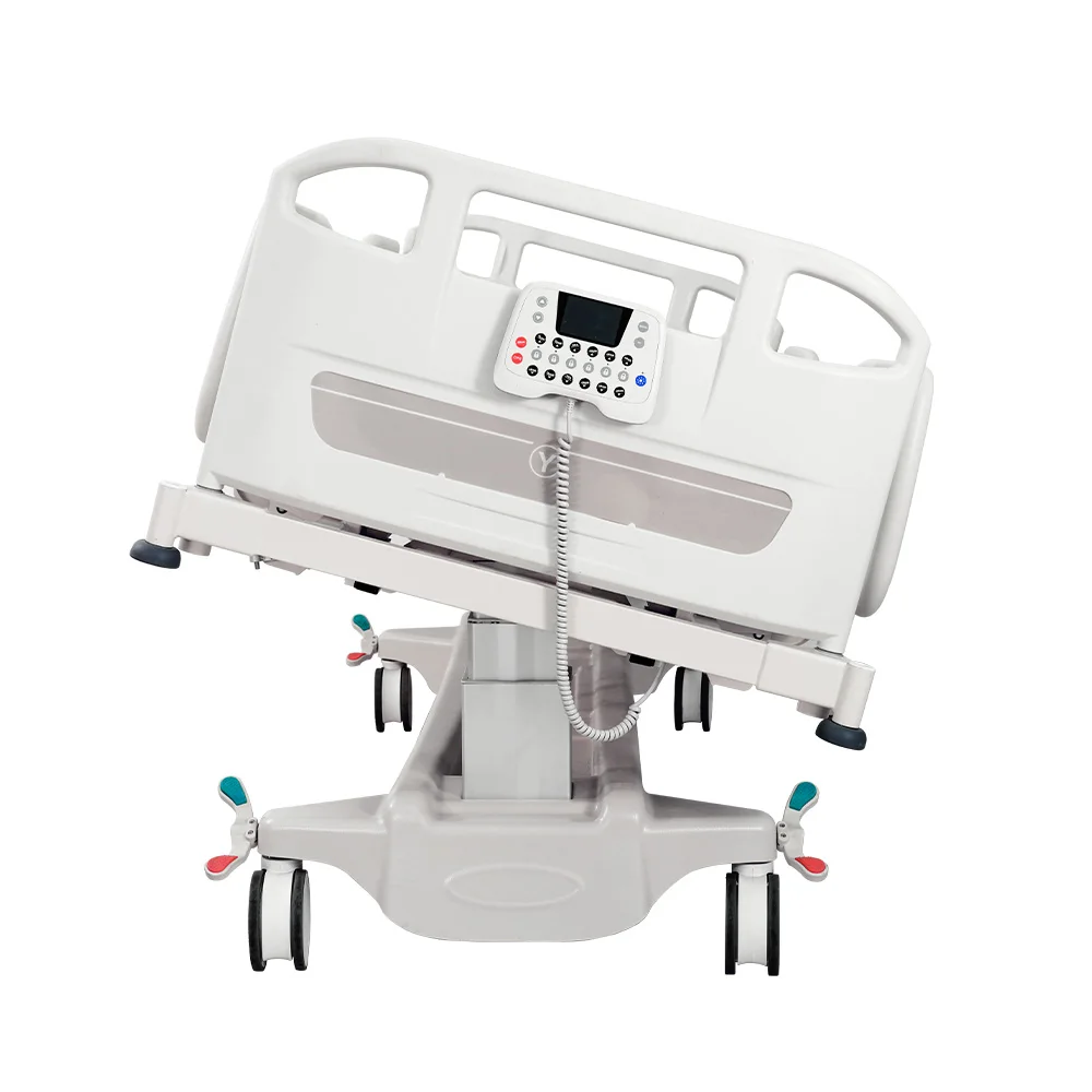 Best selling Hospital furniture ABS Electric Nursing Care Bed Patient Bed