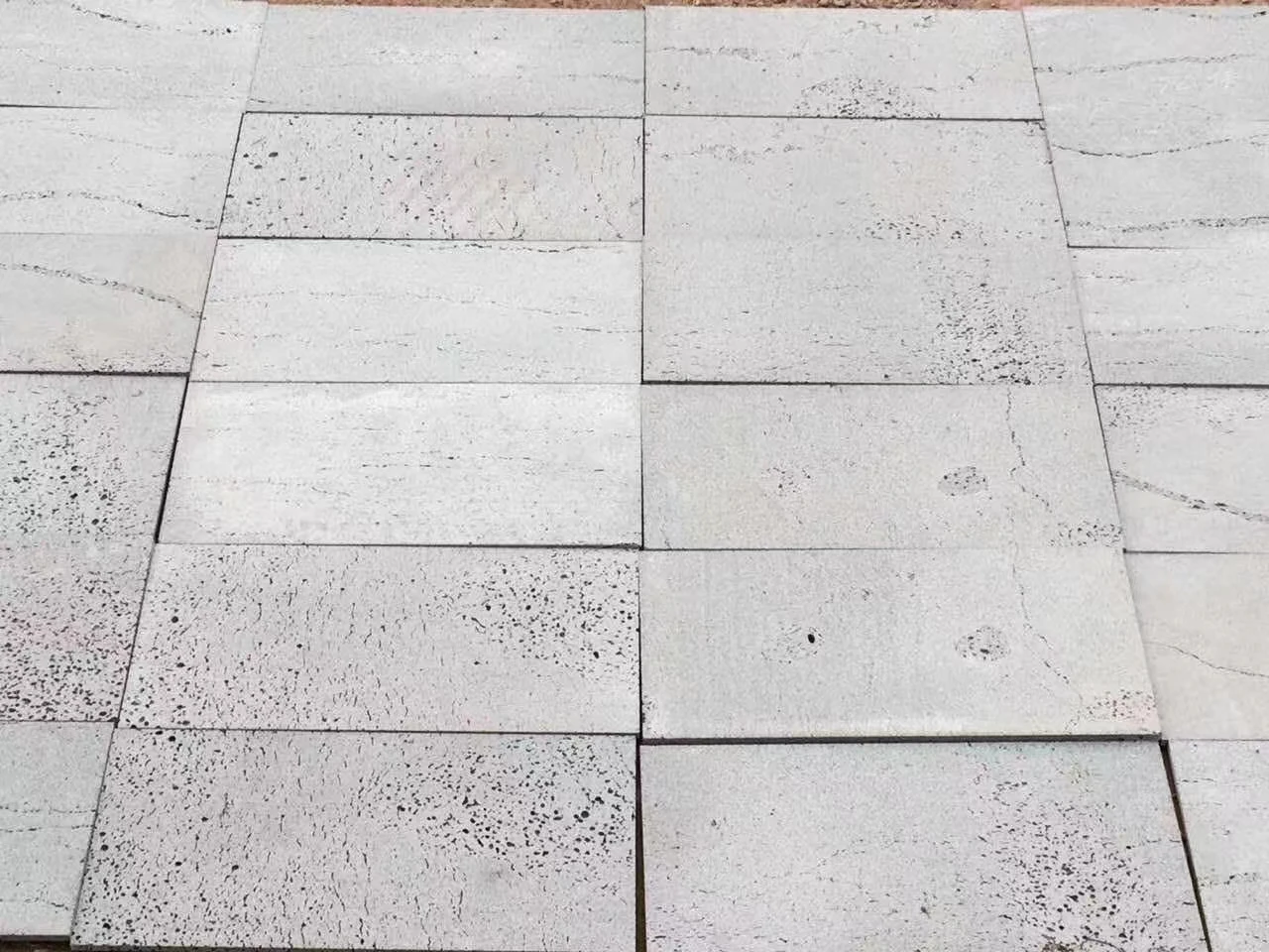 grey volcanic rock wall floor tiles surface natural finish basalt tiles rustic design modern interior dark