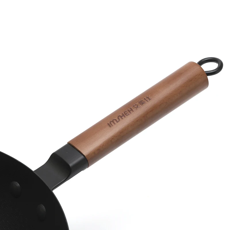 Китайская фабрика антипригарная Кастрюля из углеродистой стали Imesh K3205