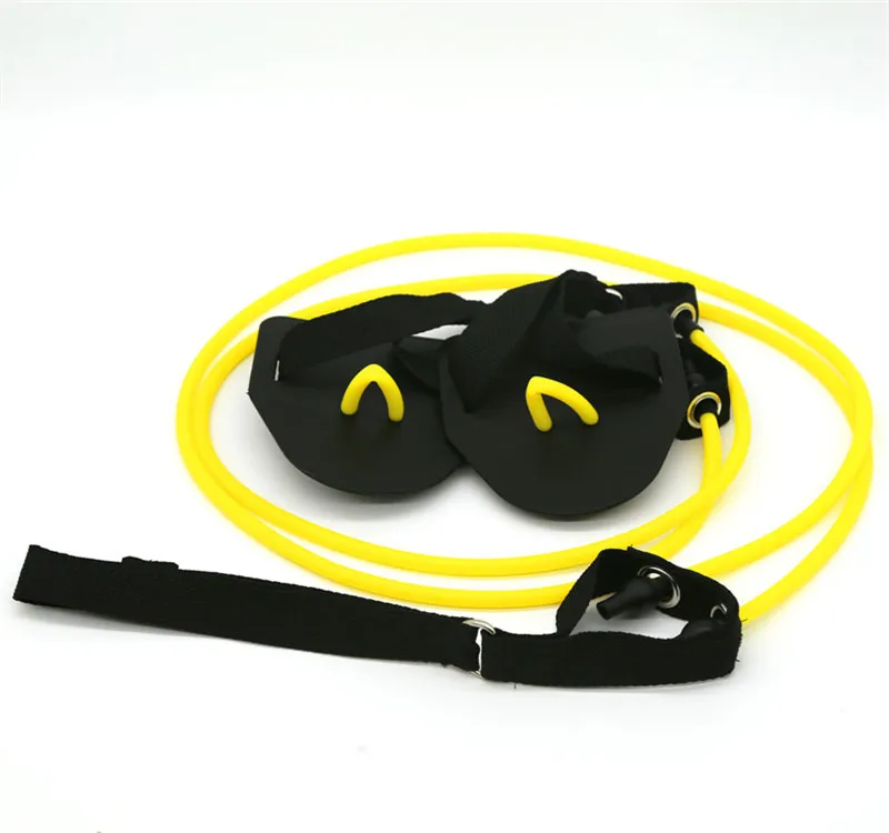 Fitness Resistance Bands Swimming Arm Strength Trainer Pilates Stretch Pull Rope Tubes For Outdoor Gym Muscle Training