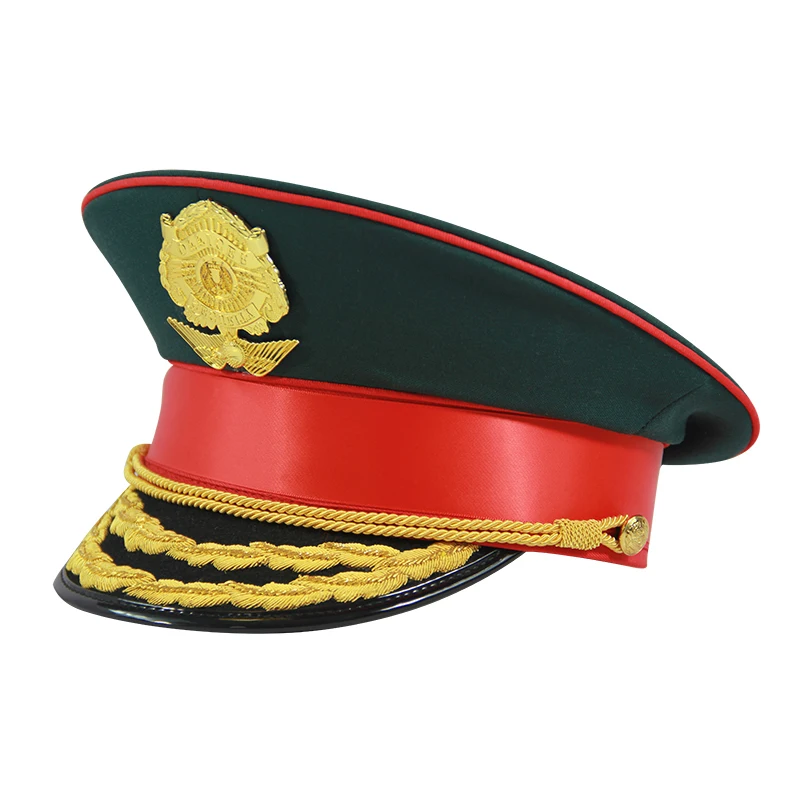 Дизайн логотипа на заказ, OEM, военный офицер, капитан, Униформа, производитель, бестселлер, самая низкая цена, Военный стиль, остроконечная шляпа