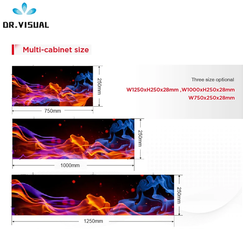 DR VISUAL автоматическая калибровка p2 светодиодный видео настенный магнитный модуль дизайн рекламный