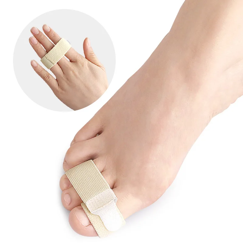 Elastic toe with finger splitter