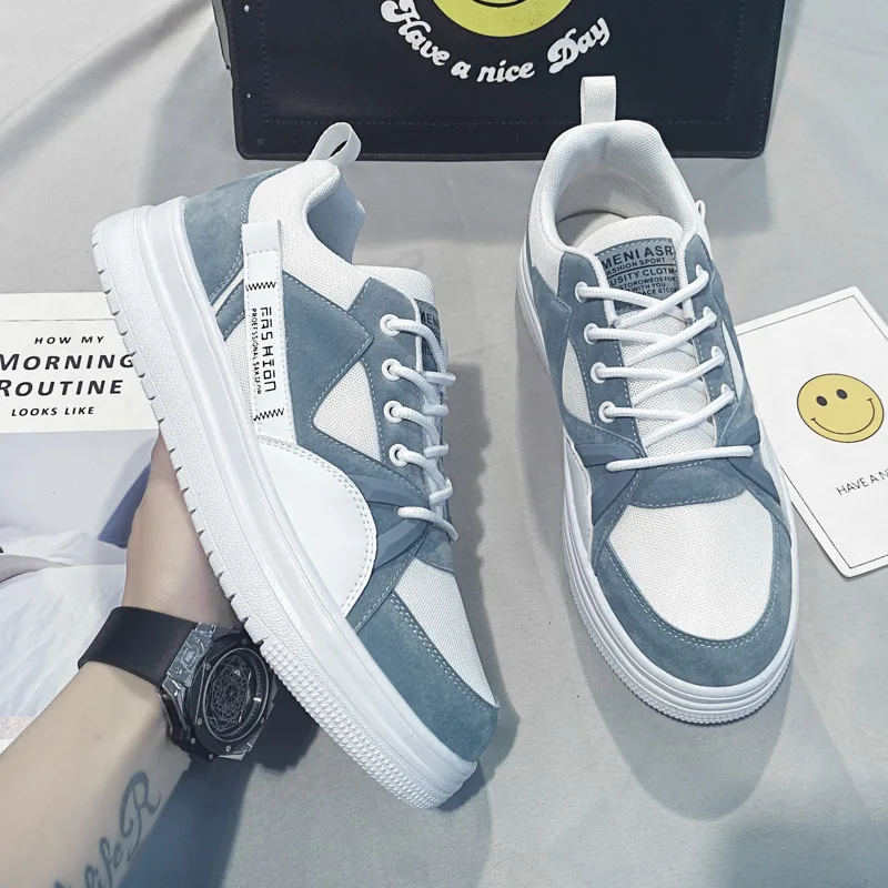 Fashion Sneaker Walking Style Knit Breathable Sport Casual Shoes For Men