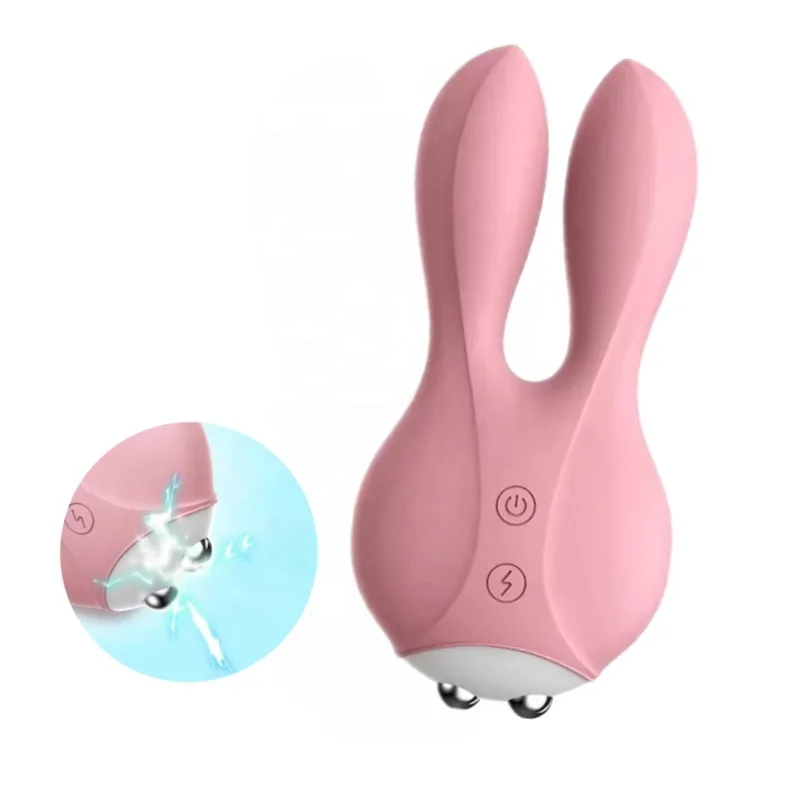 female electric shock vibrating masturbator electric shock nipple erotic sex tool handheld silicon women masturbation