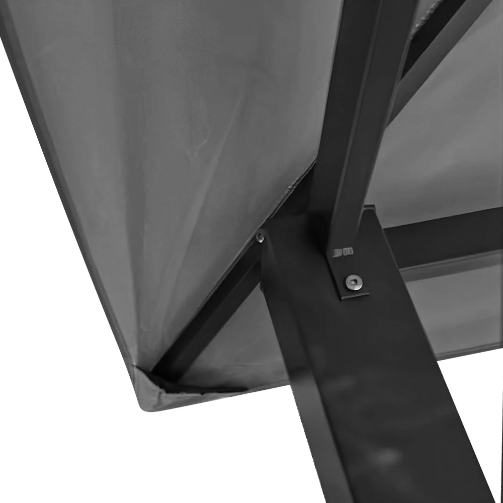 Outdoor garden backyard single top polyester waterproof iron gazebo tent