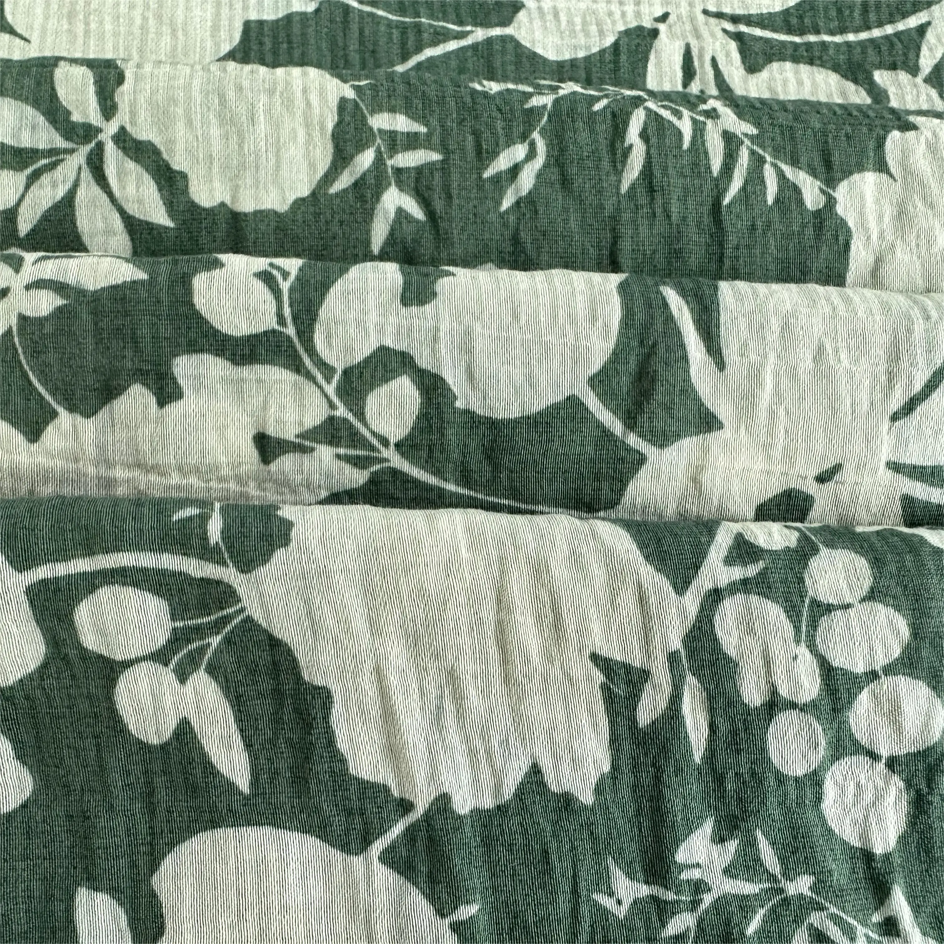 Monofilament Viscose Crepe Mixed Fabric Product